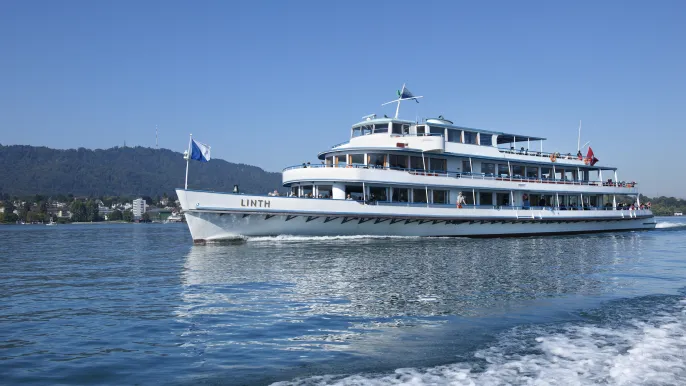 MS Linth_ZSG (Foto: Zürichseeschifffahrtsgesellschaft) MS Linth_ZSG (Foto: Zürichseeschifffahrtsgesellschaft)
