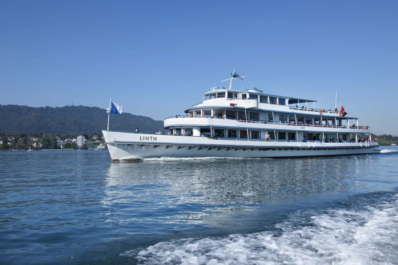 MS Linth_ZSG (Foto: Zürichseeschifffahrtsgesellschaft) MS Linth_ZSG (Foto: Zürichseeschifffahrtsgesellschaft)