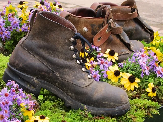 Wandern, Schuhe (Foto: Werner Näf) Wandern, Schuhe (Foto: Werner Näf)