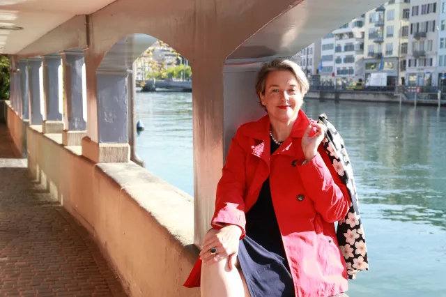 Barbara Hutzl-Ronge Seindetuechli quer (Foto: Archiv) Barbara Hutzl-Ronge Seindetuechli quer (Foto: Archiv)