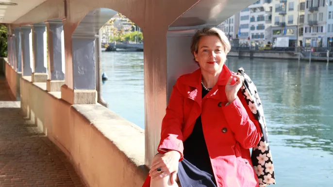 Barbara Hutzl-Ronge Seindetuechli quer (Foto: Archiv) Barbara Hutzl-Ronge Seindetuechli quer (Foto: Archiv)